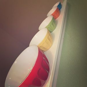 Colorful Porcelain Bowl Set